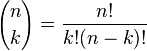 Symbol_Newtona coefficient binomial-binomiale